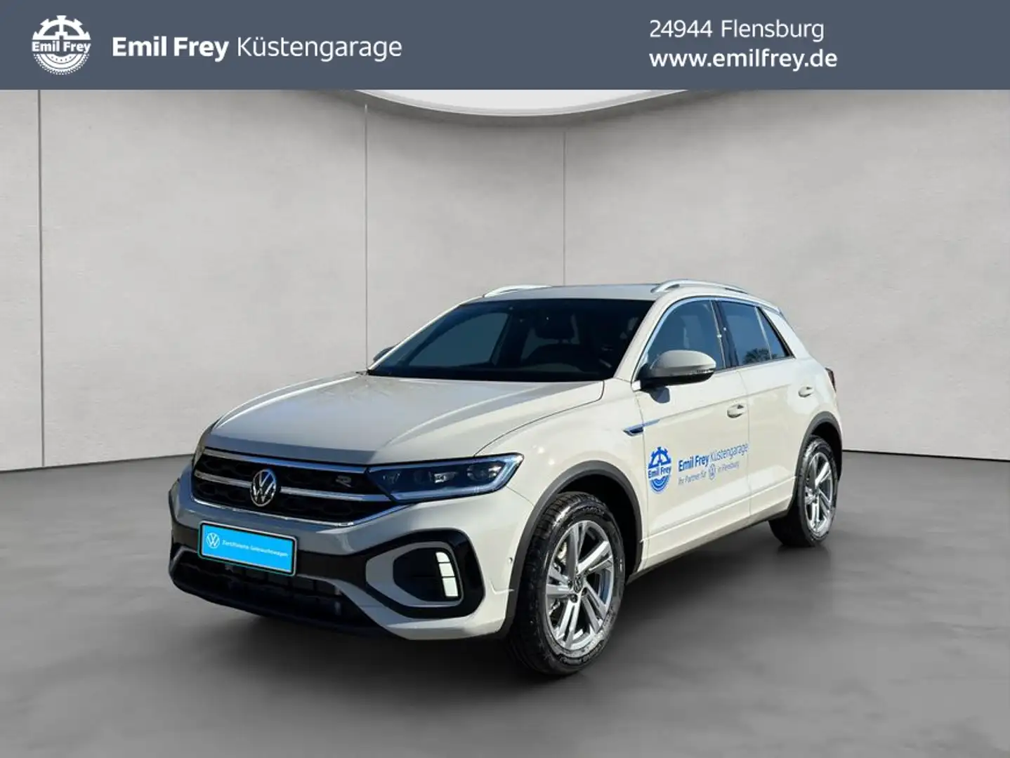 Volkswagen T-Roc 1.5 l TSI -R- DSG LED/ RFK/ App-Connect Grau - 1