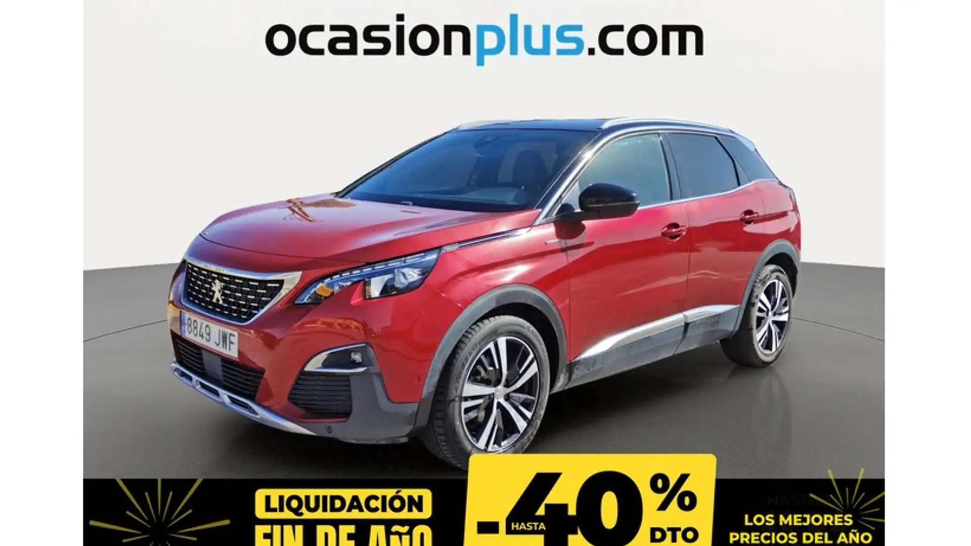 Peugeot 3008 1.6HDI Blue Lion Style CMP 115 Rojo - 1