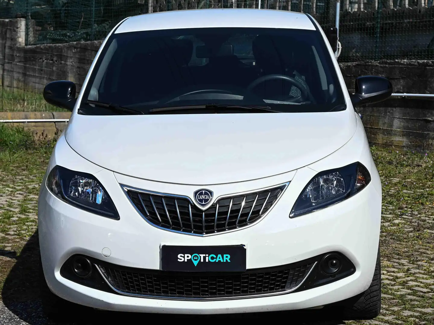 Lancia Ypsilon 1.0 firefly hybrid Silver Blanc - 2