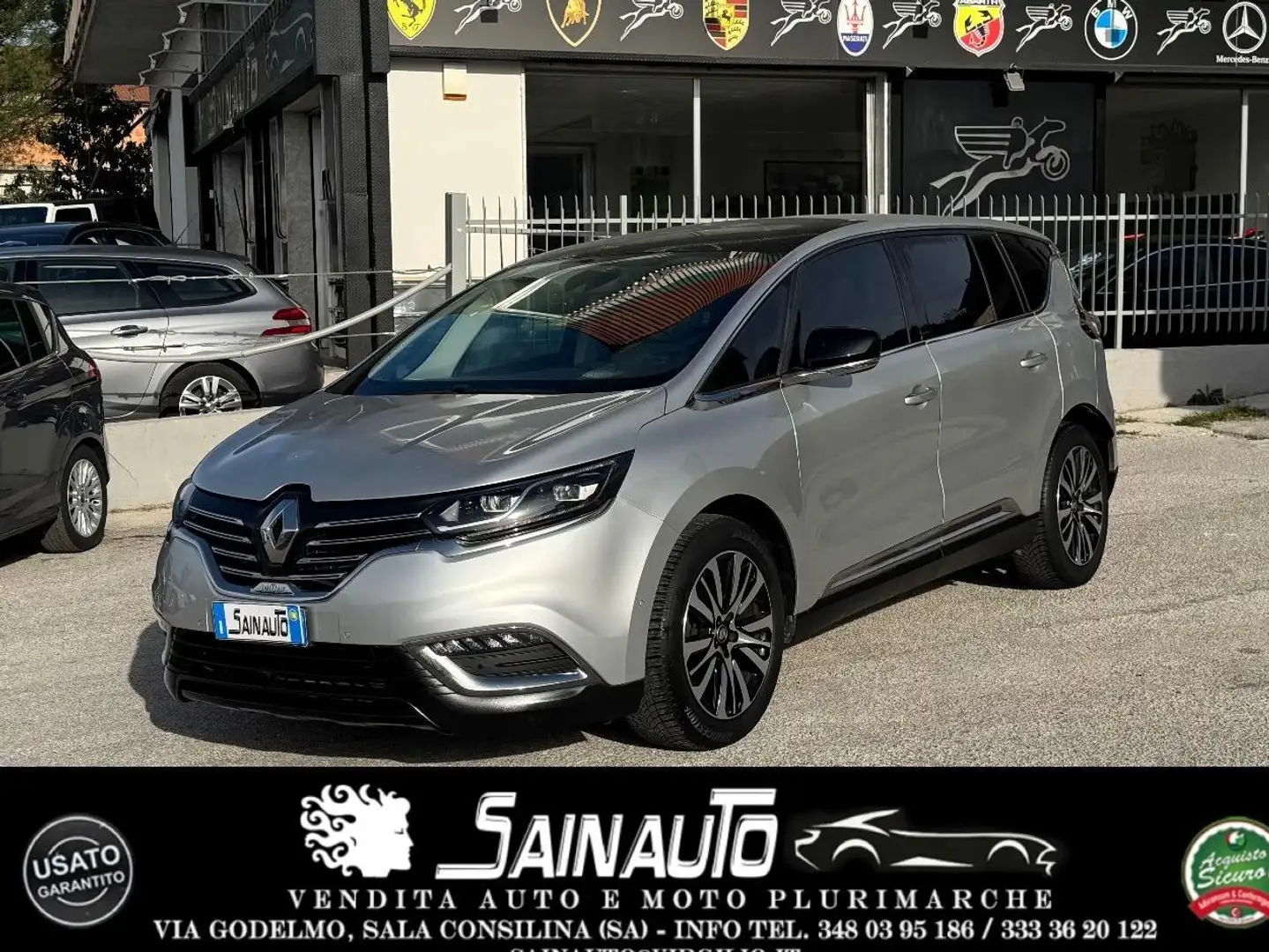 Renault Espace Renault Espace 7 posti dCi 160CV EDC Energy Initia Zilver - 1