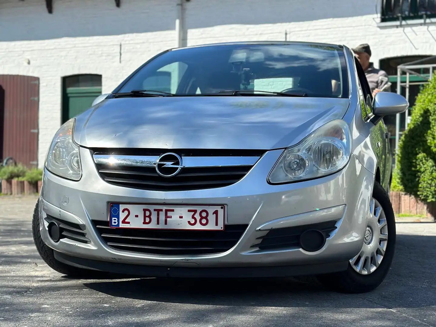 Opel Corsa Corsa 1.0i Enjoy Argent - 1