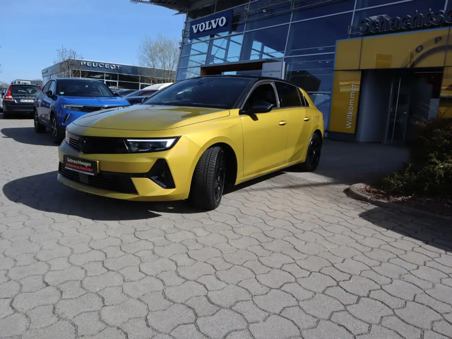 Opel Astra 1.2 Turbo GS-Line+Matrix-LED+Kamera+ Geel - 2