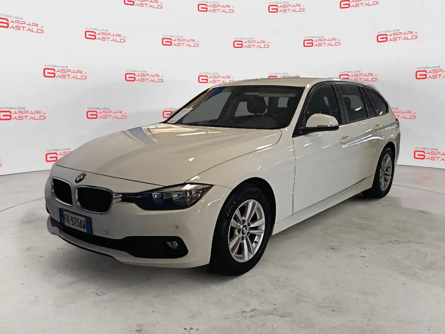 BMW 318 318d  Business Advantage aut. Blanco - 1