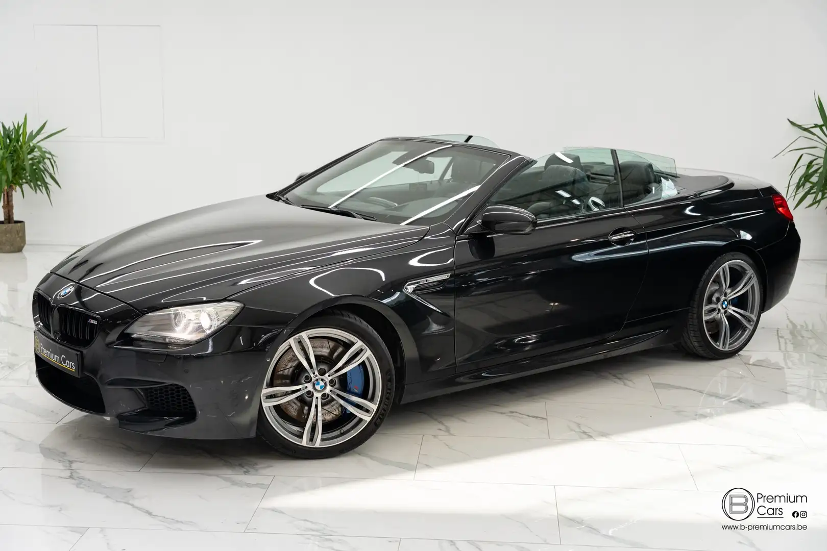BMW M6 Cabrio! Black pack! Head up, Leder, Hifi, Camera! Negro - 2