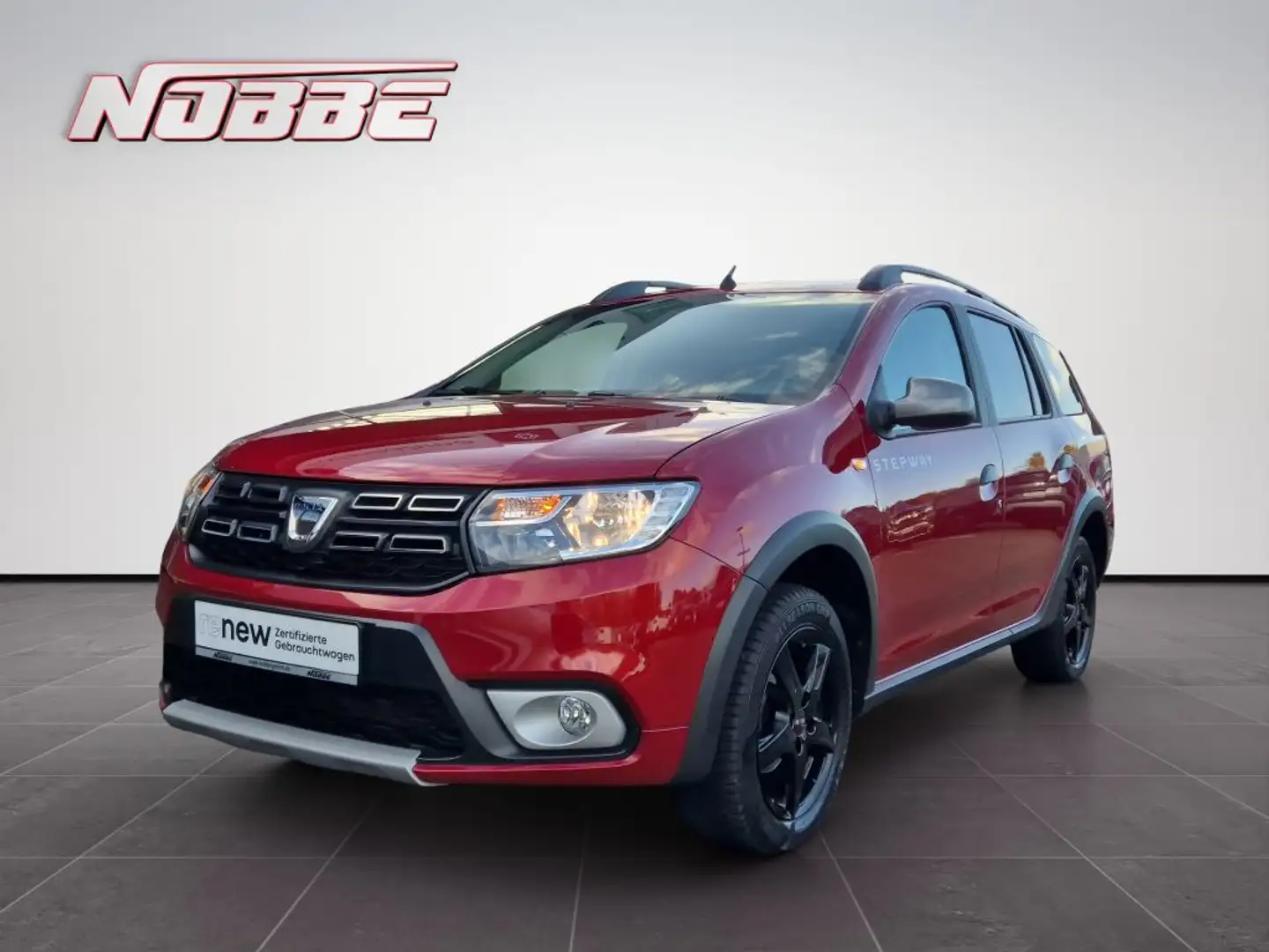 Dacia Logan MCV TCe100 ECO-G Stepway *AHK+Allwetter* Rood - 1