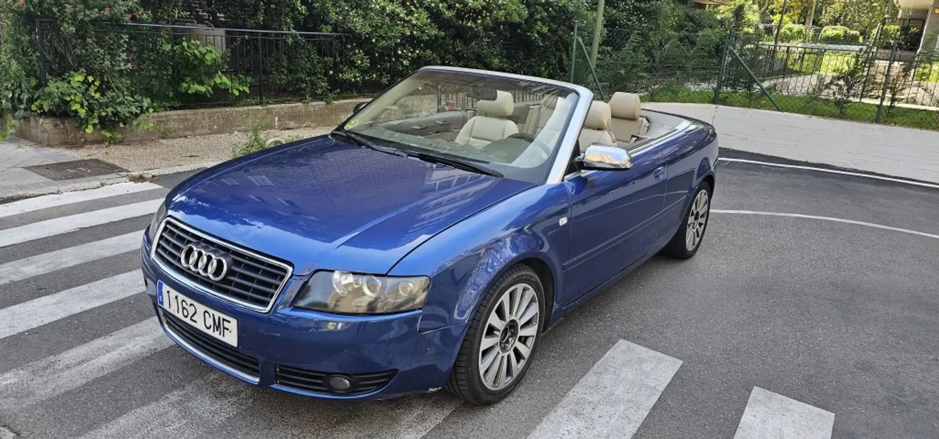 Audi A4 Descapotable Automático de 2 Puertas Azul - 1