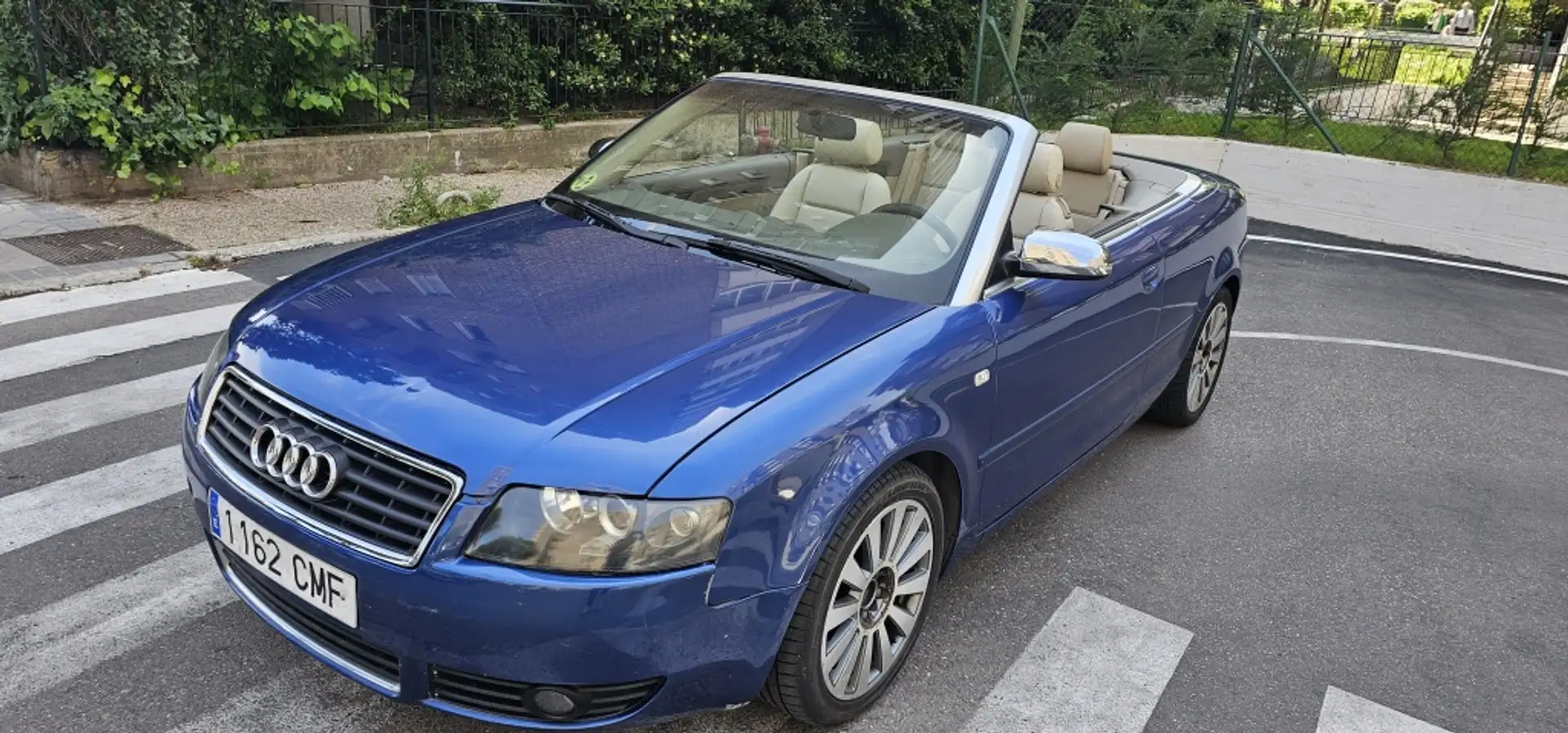 Audi A4 Descapotable Automático de 2 Puertas Azul - 2