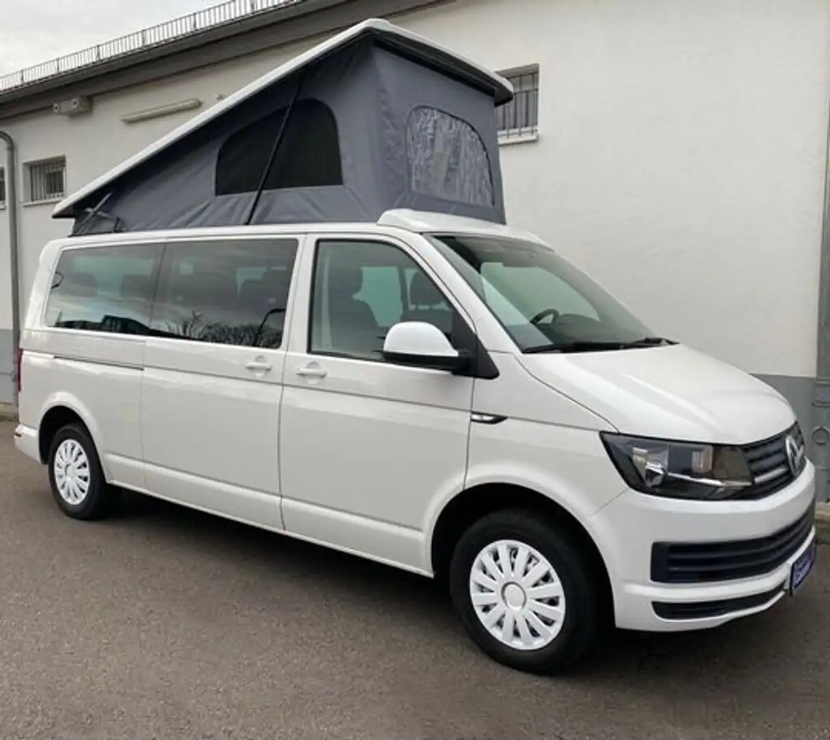 Volkswagen T6 California CAMPER *AUFSTELLDACH *LANGVERSION *GARANTIE Weiß - 1