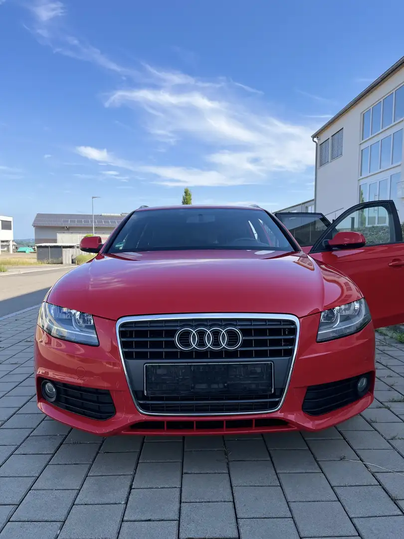 Audi A4 S line Sportpaket / plus Rot - 1