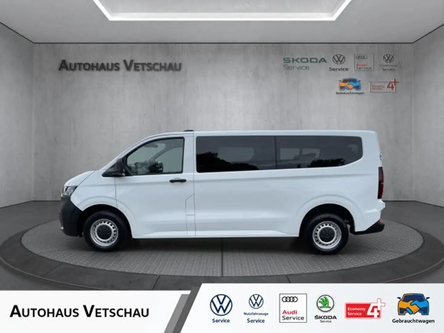 Volkswagen T7 Kombi T7 Transporter Kombi LR 2.0 TDI Klima Einparkhilfe Weiß - 1
