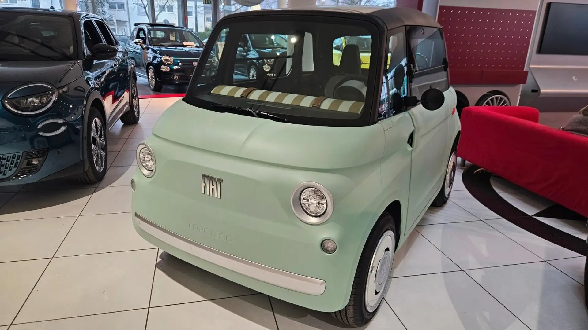 Fiat Topolino Зелений - 1