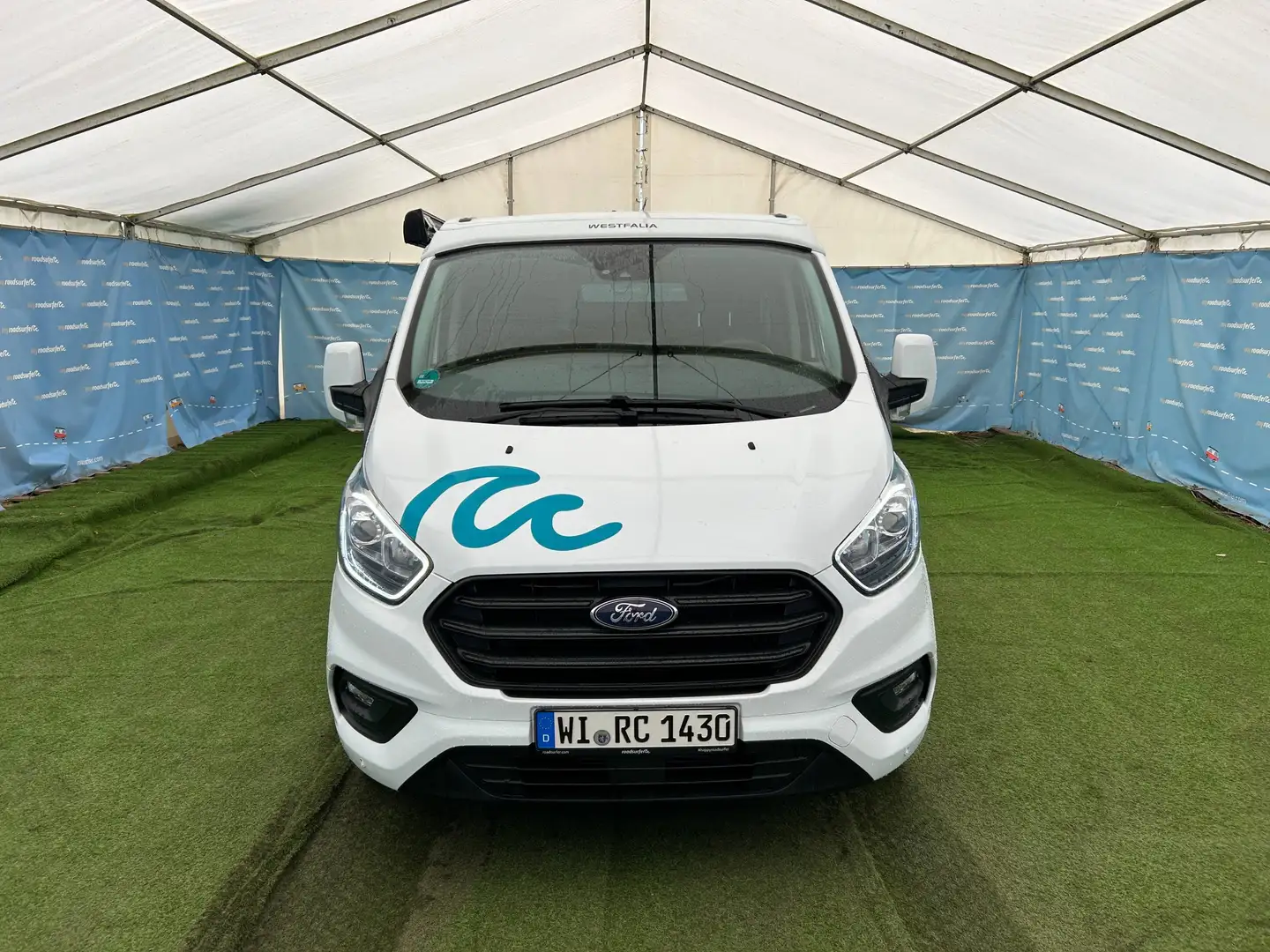 Ford Transit Custom Nugget Markise, Aufst.D, Heckküche, Wit - 2