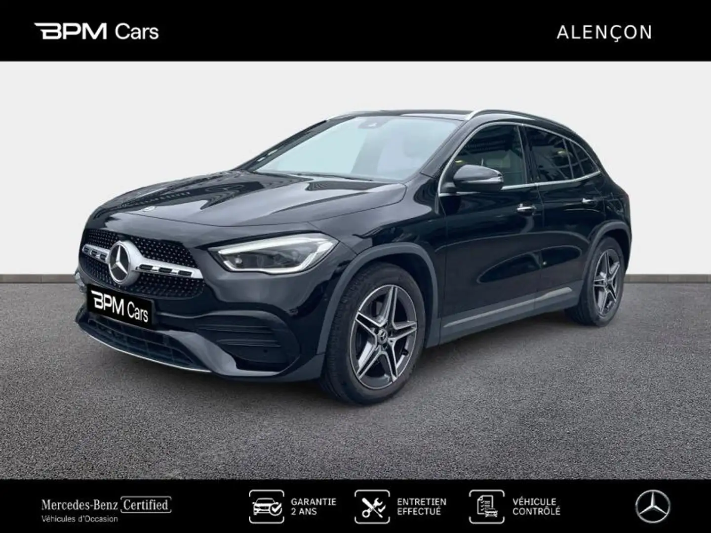 Mercedes-Benz GLA 200 200 d 150ch AMG Line 8G-DCT Noir - 1