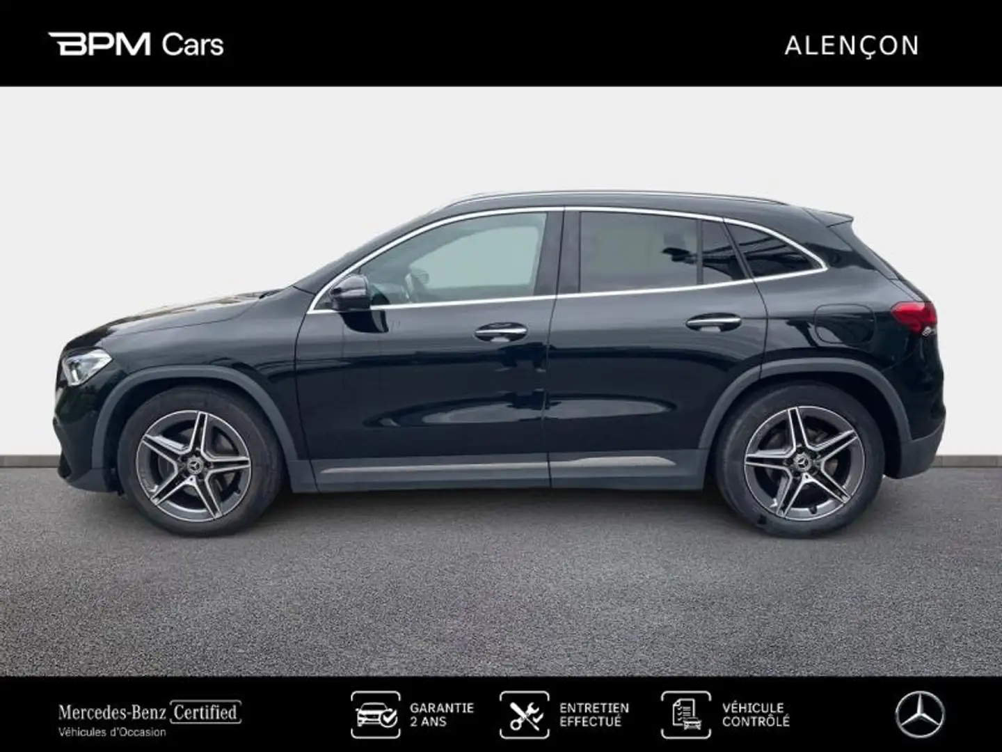 Mercedes-Benz GLA 200 200 d 150ch AMG Line 8G-DCT Noir - 2