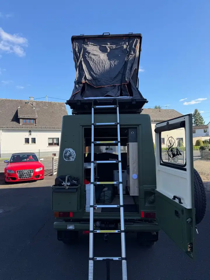 Mercedes-Benz G 230 Puch 230GE Camper Bett 4x4 Automatik AHK, foto 8