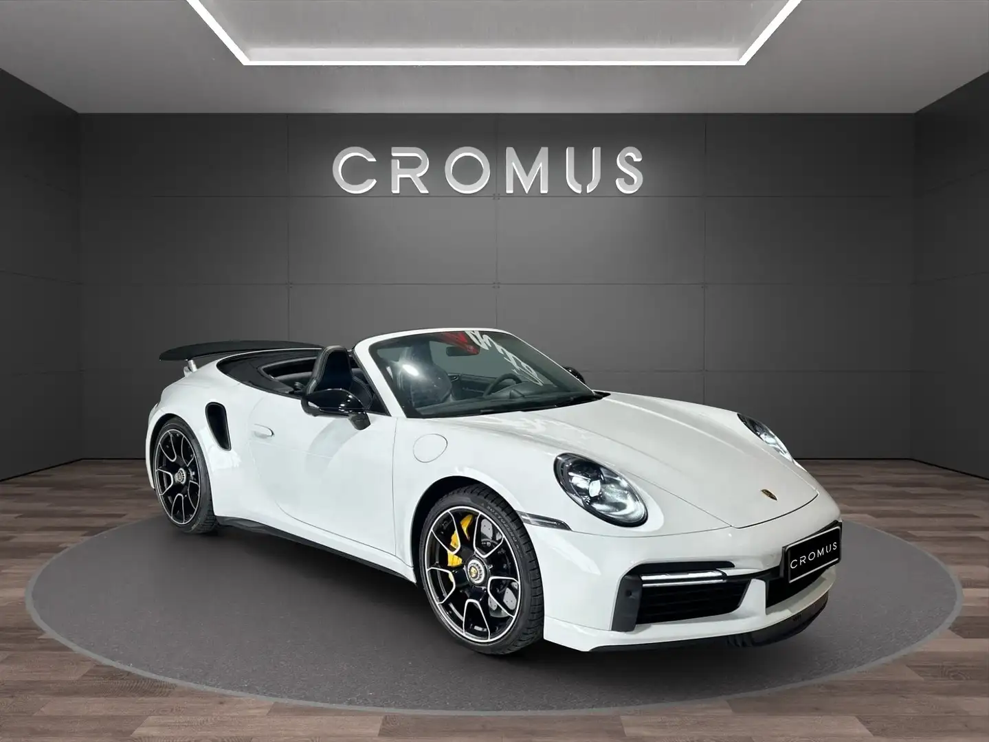 Porsche 911 TURBO S Cabrio IVAESPOSTA CARBO CERAMICA Wit - 2
