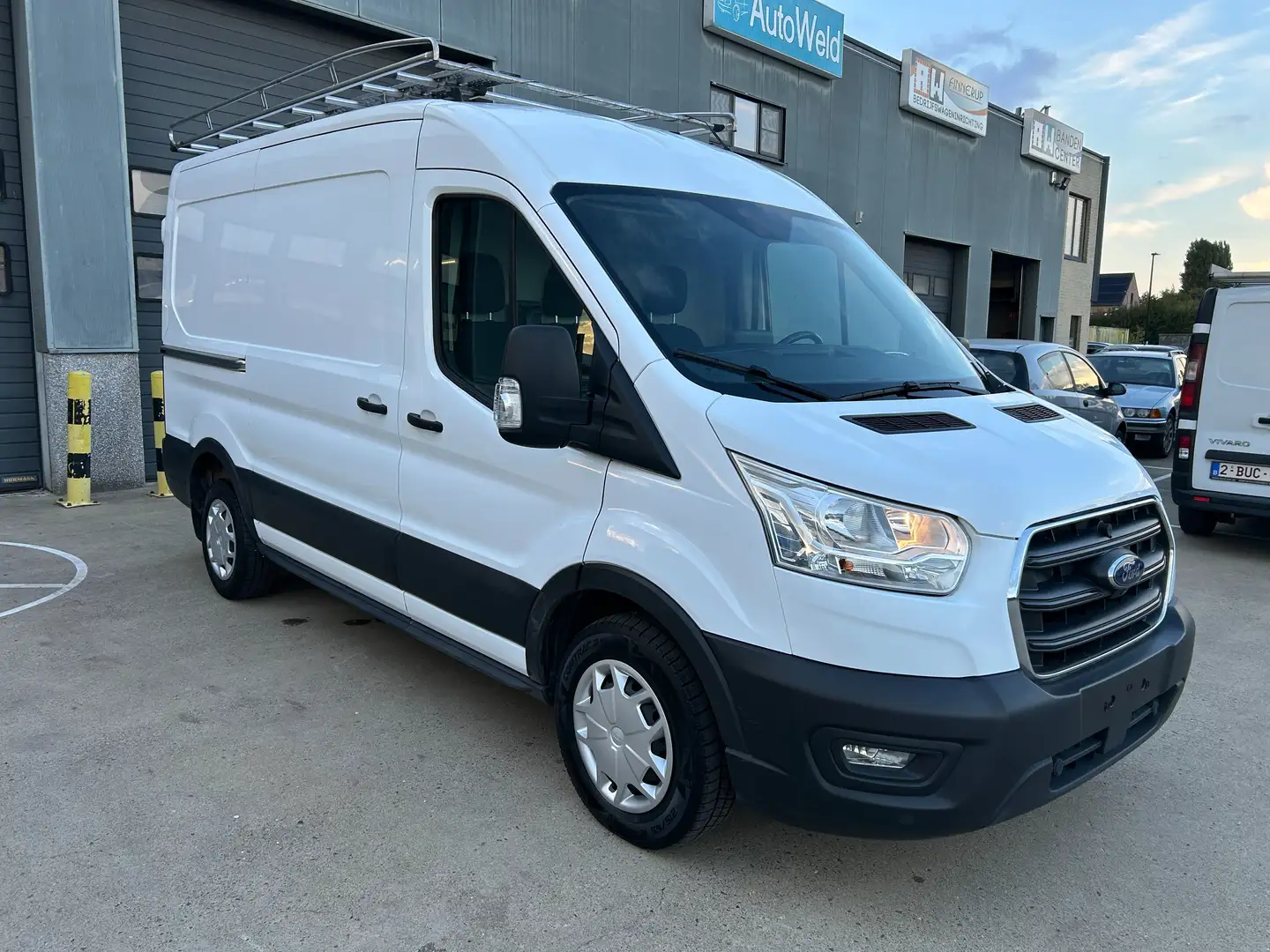 Ford Transit 96 kw zeer nette bestelwagen zie foto's 3zpl Wit - 2
