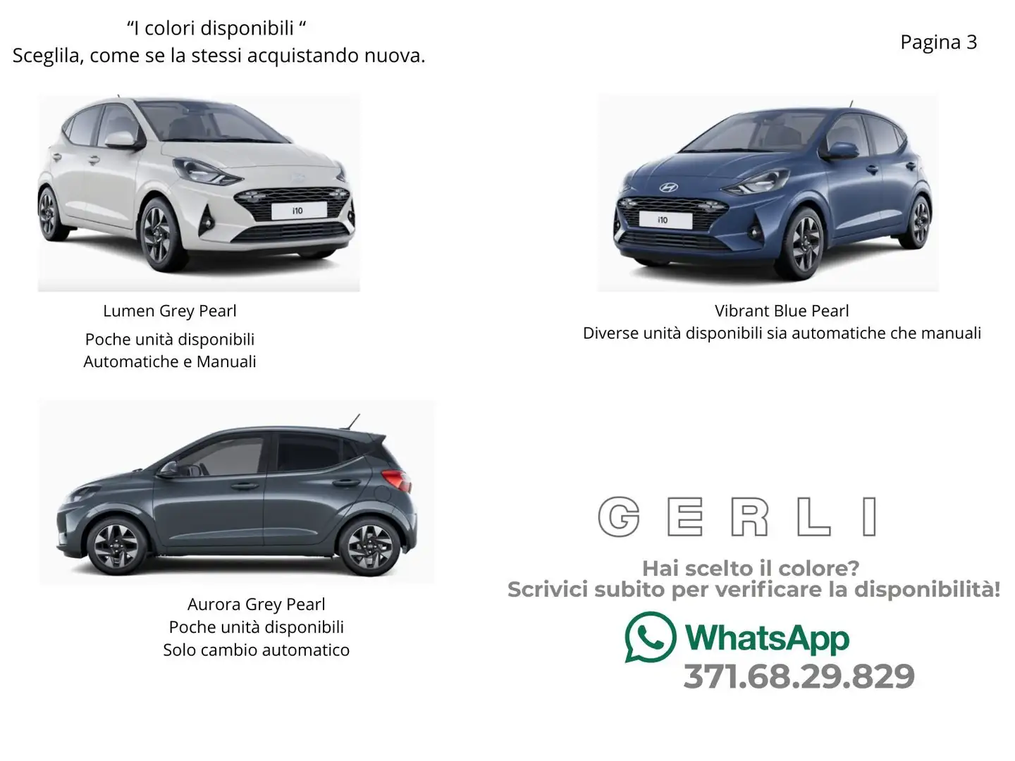 Hyundai i10 i10 1.0 mpi Connectline 63cv KM ZERO PROMO48 Blau - 2