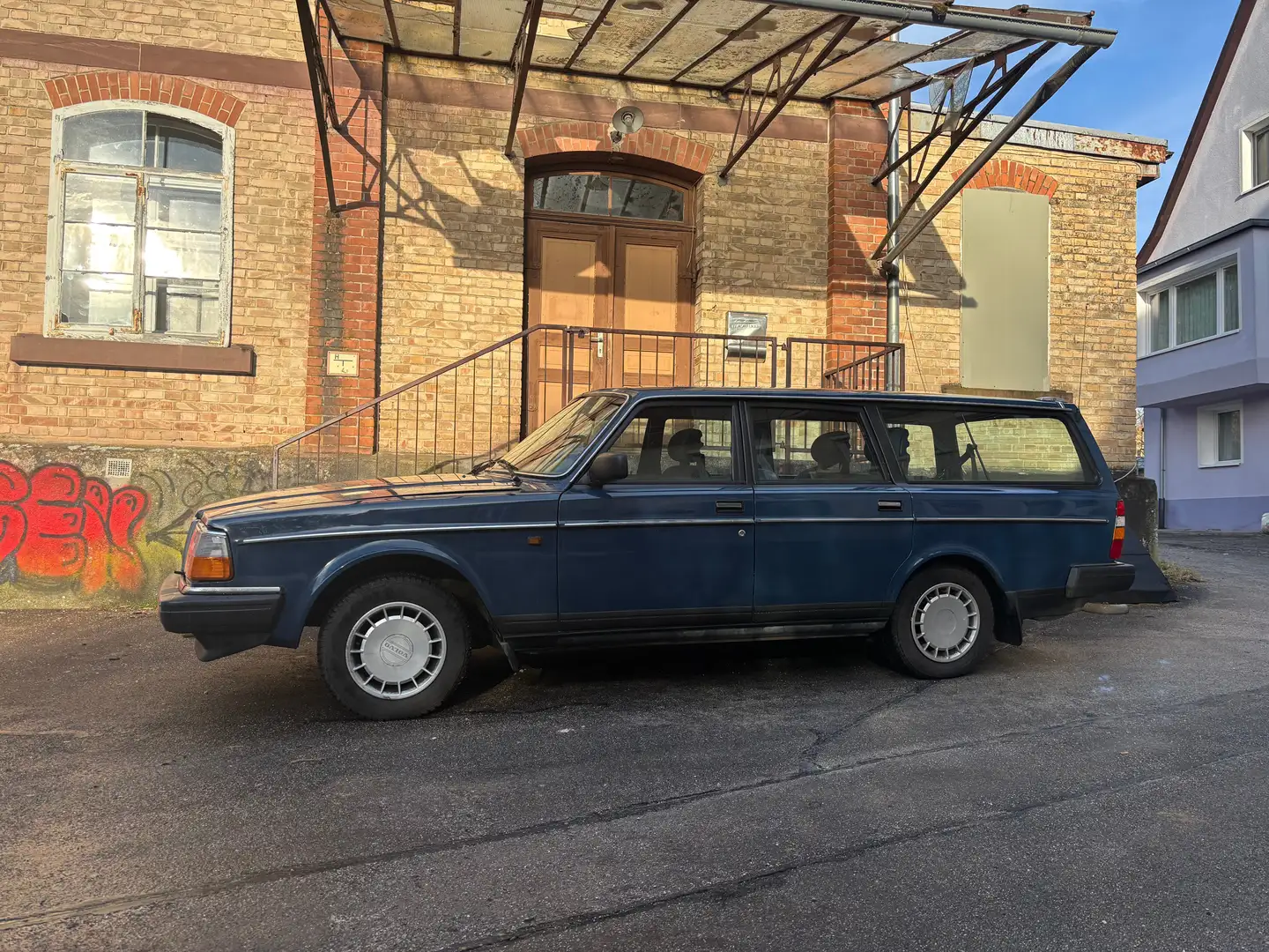 Volvo 240 Volvo 240 GL D Azul - 1