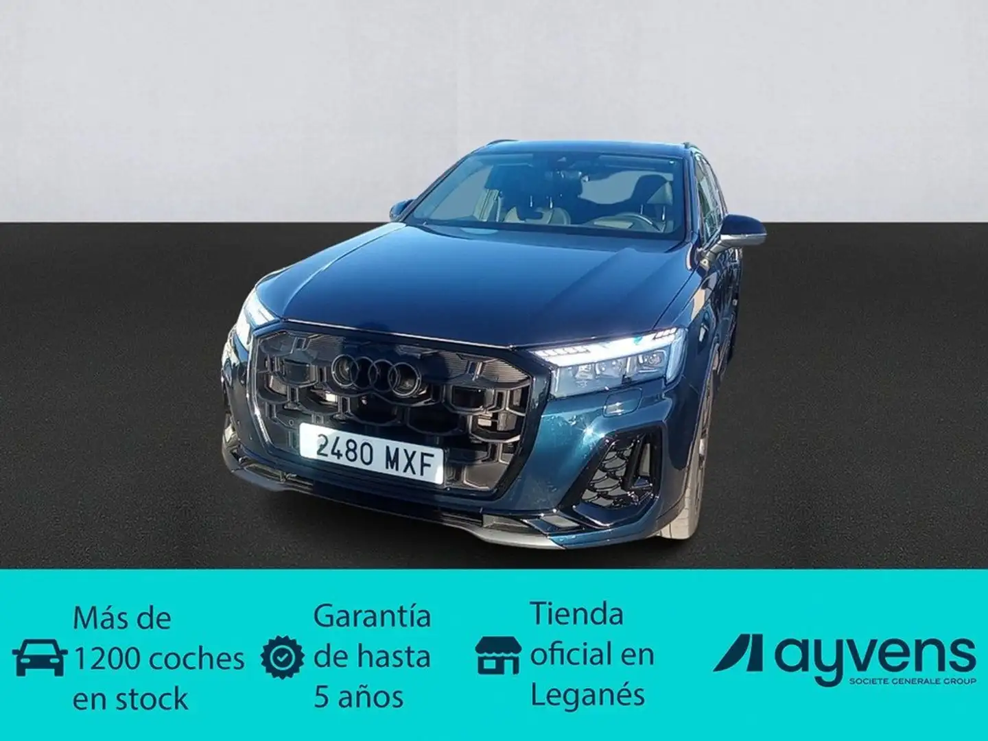 Audi Q7 45 TDI Black line quattro 170kW Azul - 1