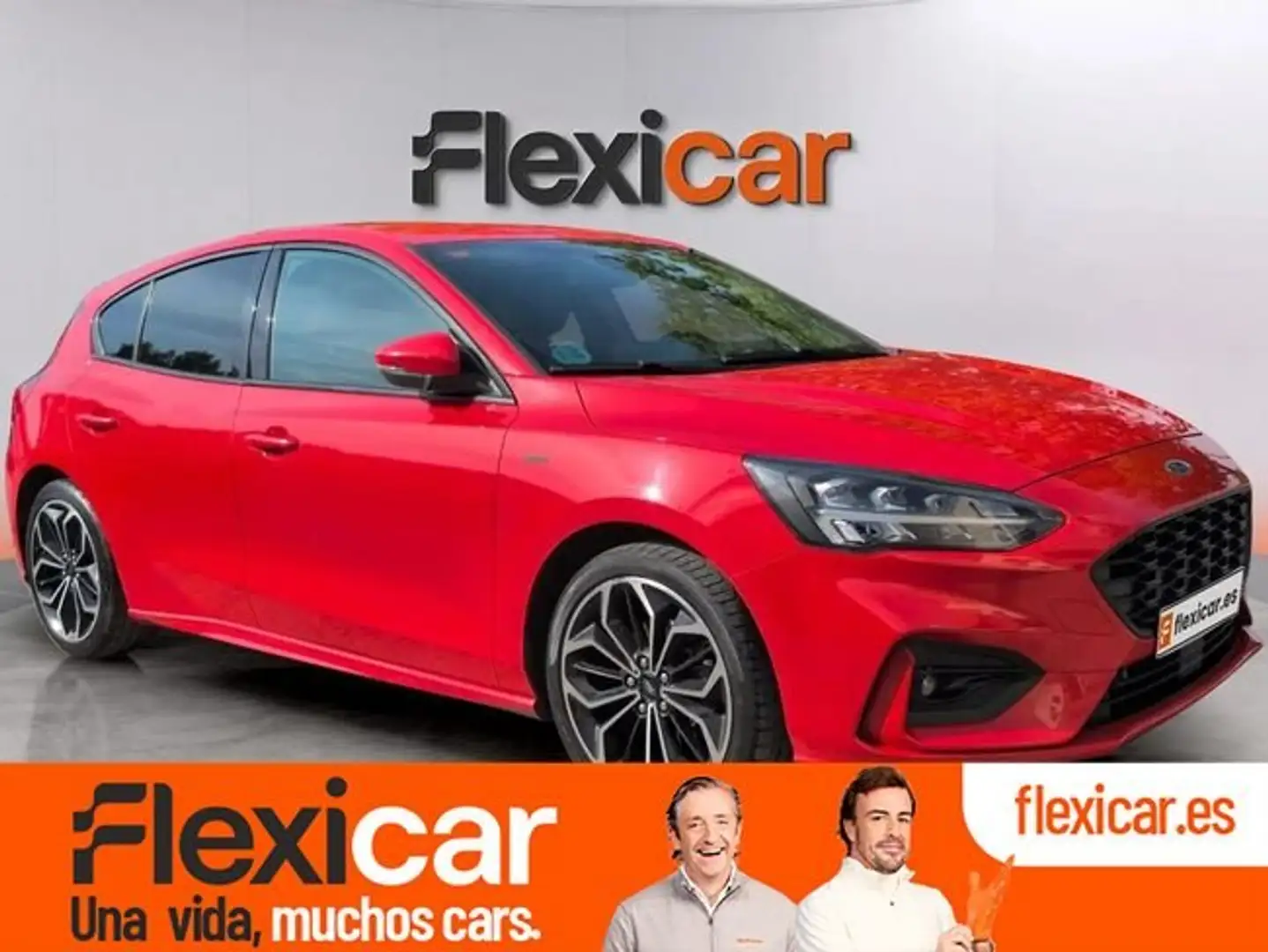 Ford Focus 1.0 Ecoboost ST Line 125 Rojo - 1