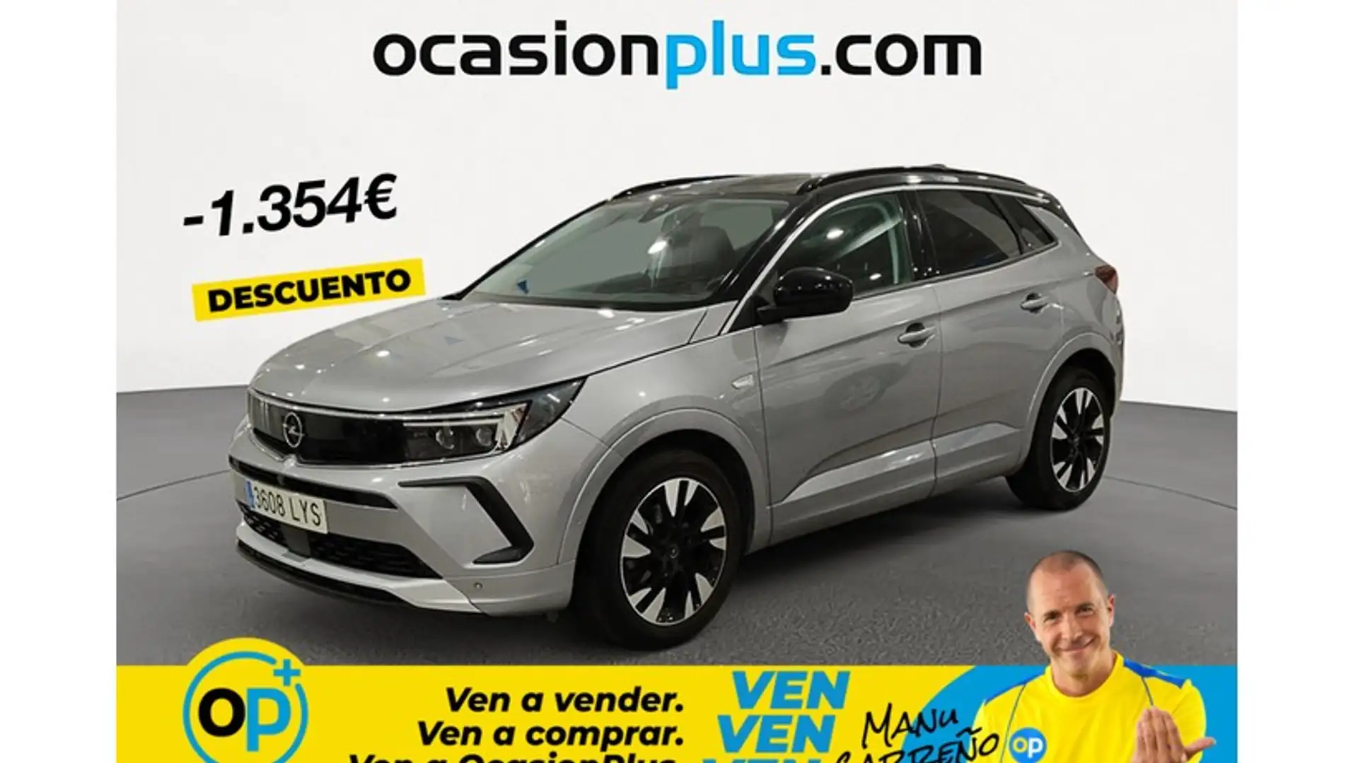 Opel Grandland 1.2T S&S Ultimate 130 Gris - 1