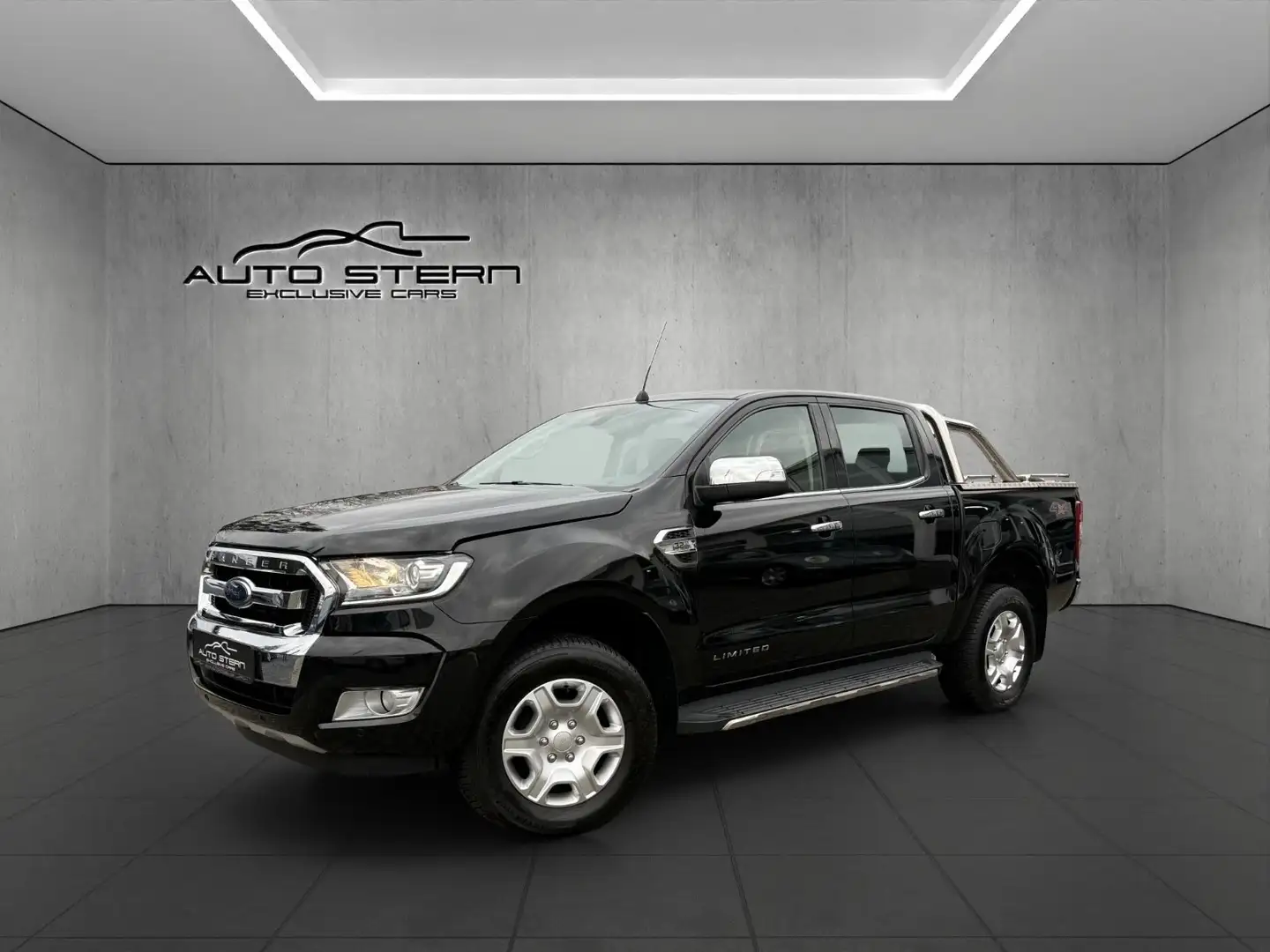 Ford Ranger 3.2 TDCI Limited Doppelkabine 4x4 AHK KAM Schwarz - 1