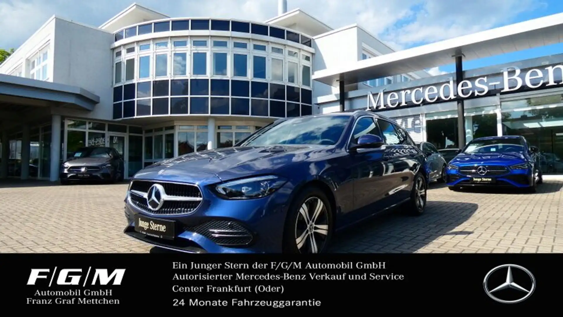 Mercedes-Benz C 180 C 180 T AVANTGARDE/Standhzg/DigL/Totw/Memory/HUD Azul - 1