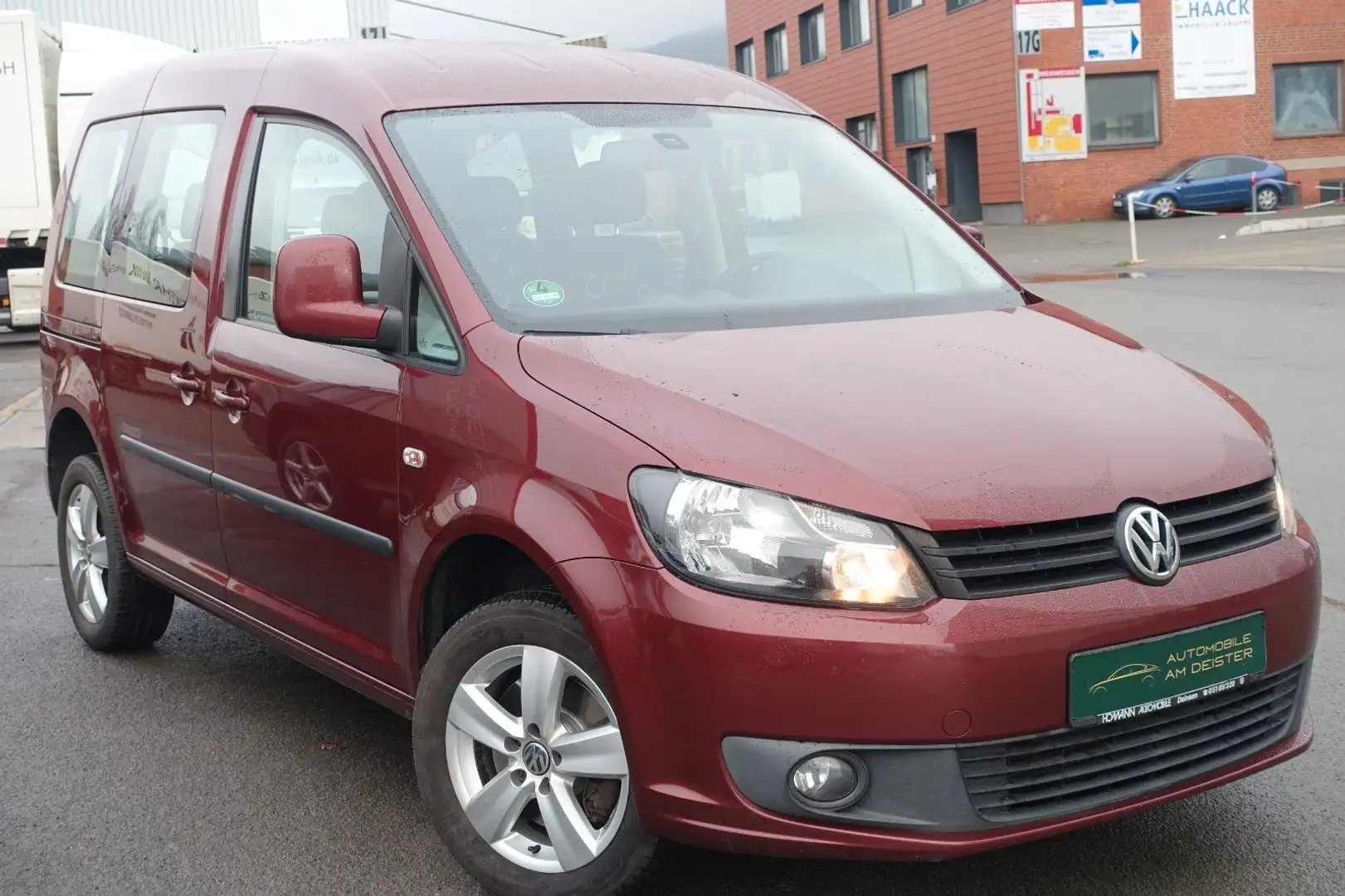 Volkswagen Caddy Kasten/Kombi Roncalli*5-SITZE*SHZ*PDC*TEMP Rojo - 1