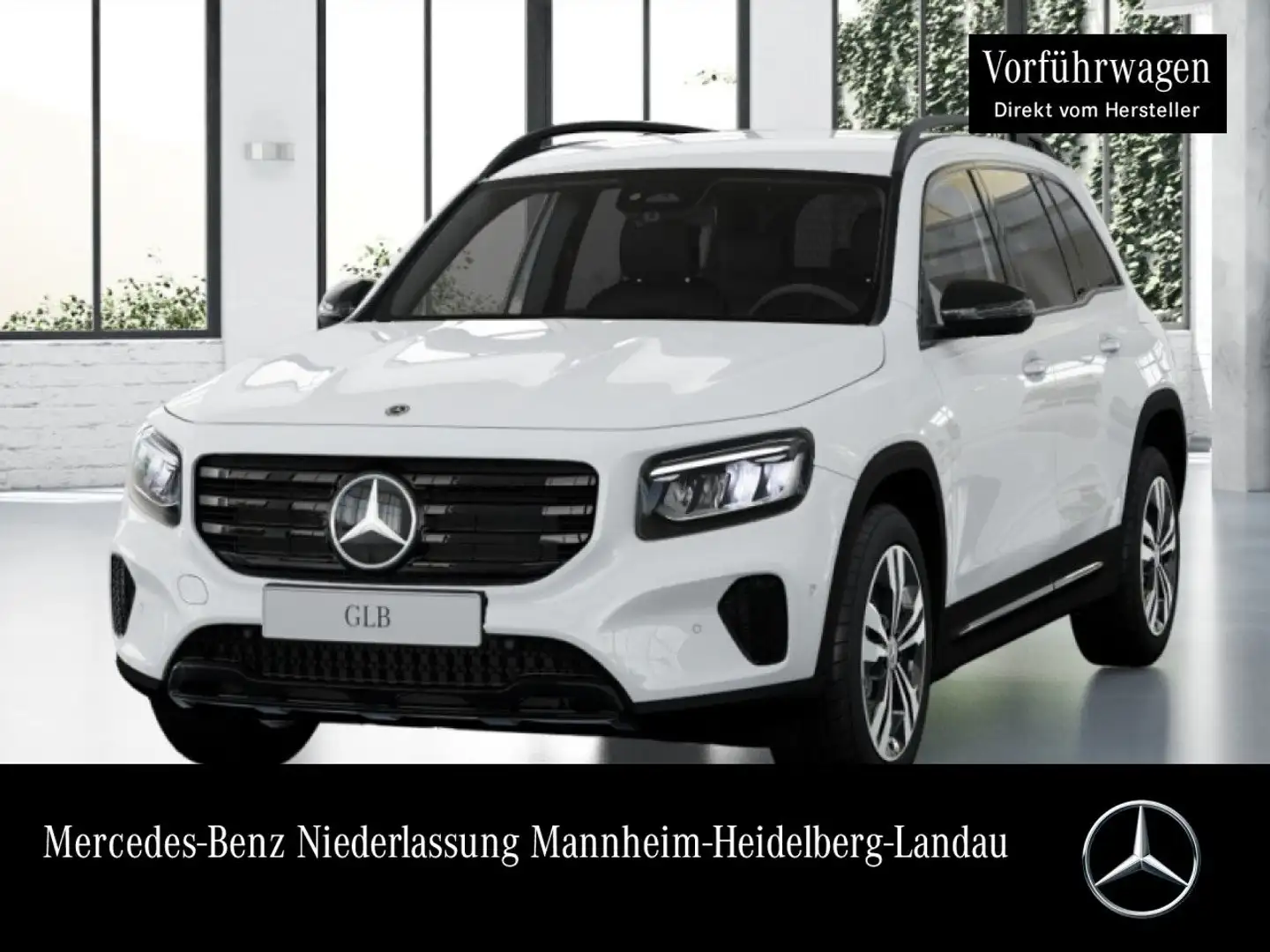 Mercedes-Benz GLB 200 PROGRESSIVE+NIGHT+AHK+LED+KAMERA+KEYLESS Weiß - 1