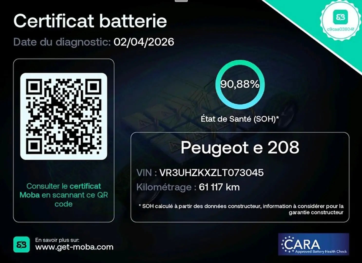 Peugeot e-208 50kWh Active Business Weiß - 2