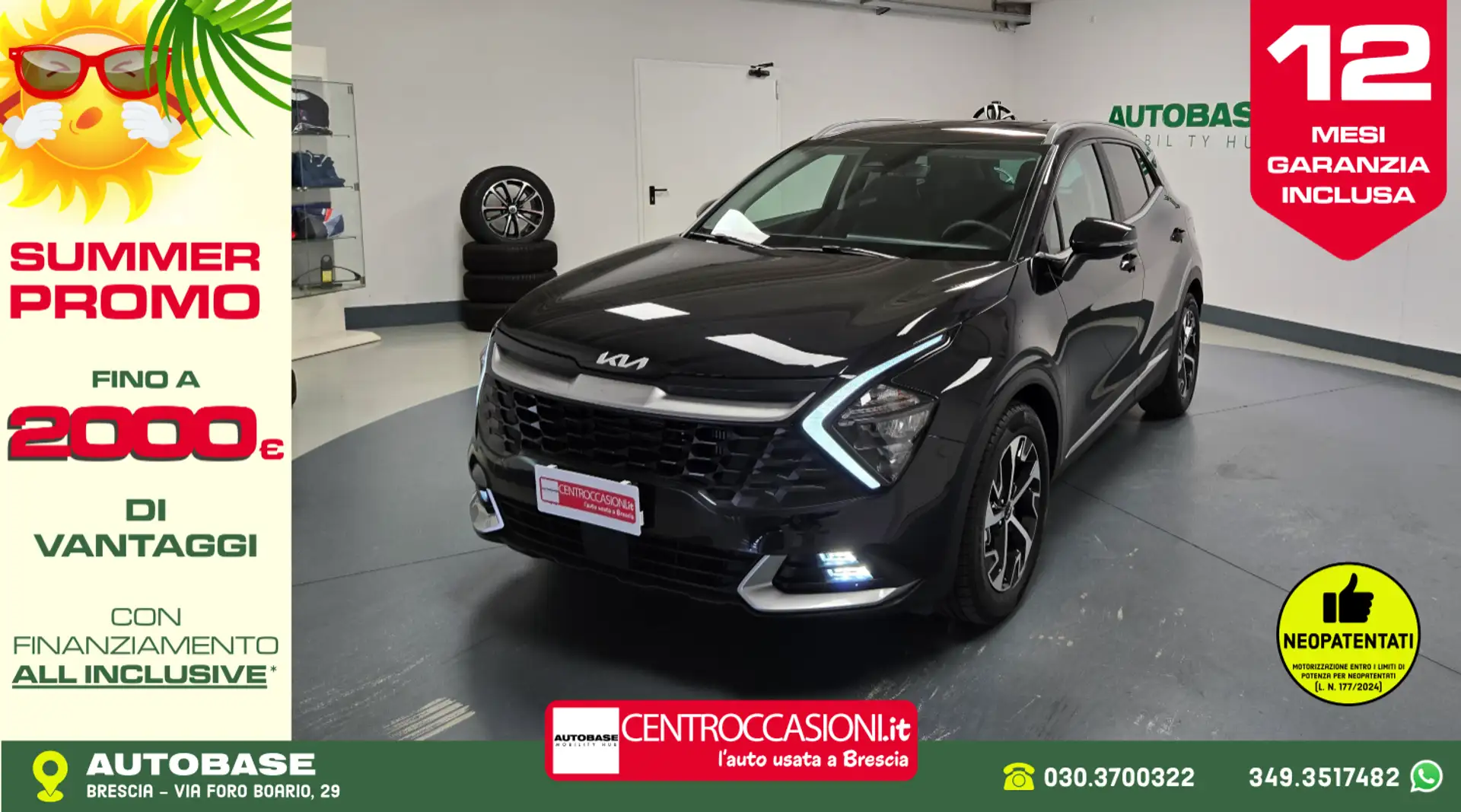 Kia Sportage 1.6 crdi mhev Style dct Blue - 1
