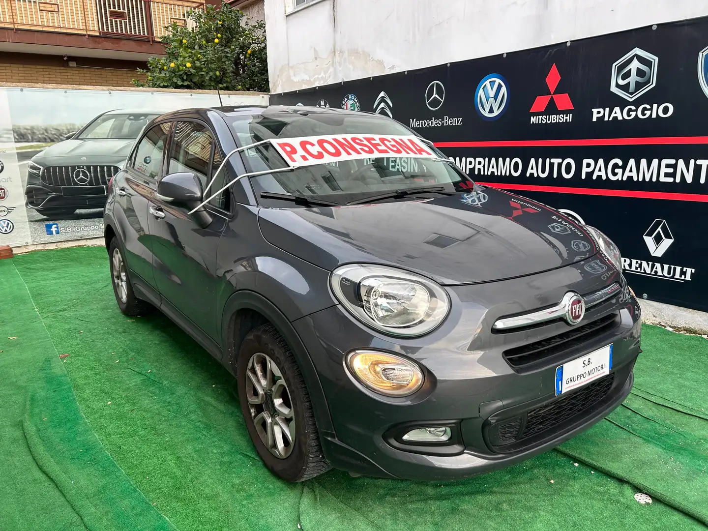 Fiat 500X 2018 1.3 mjt Lounge 4x2 95cv my18 FULL LEGGI TUTTO Grigio - 1