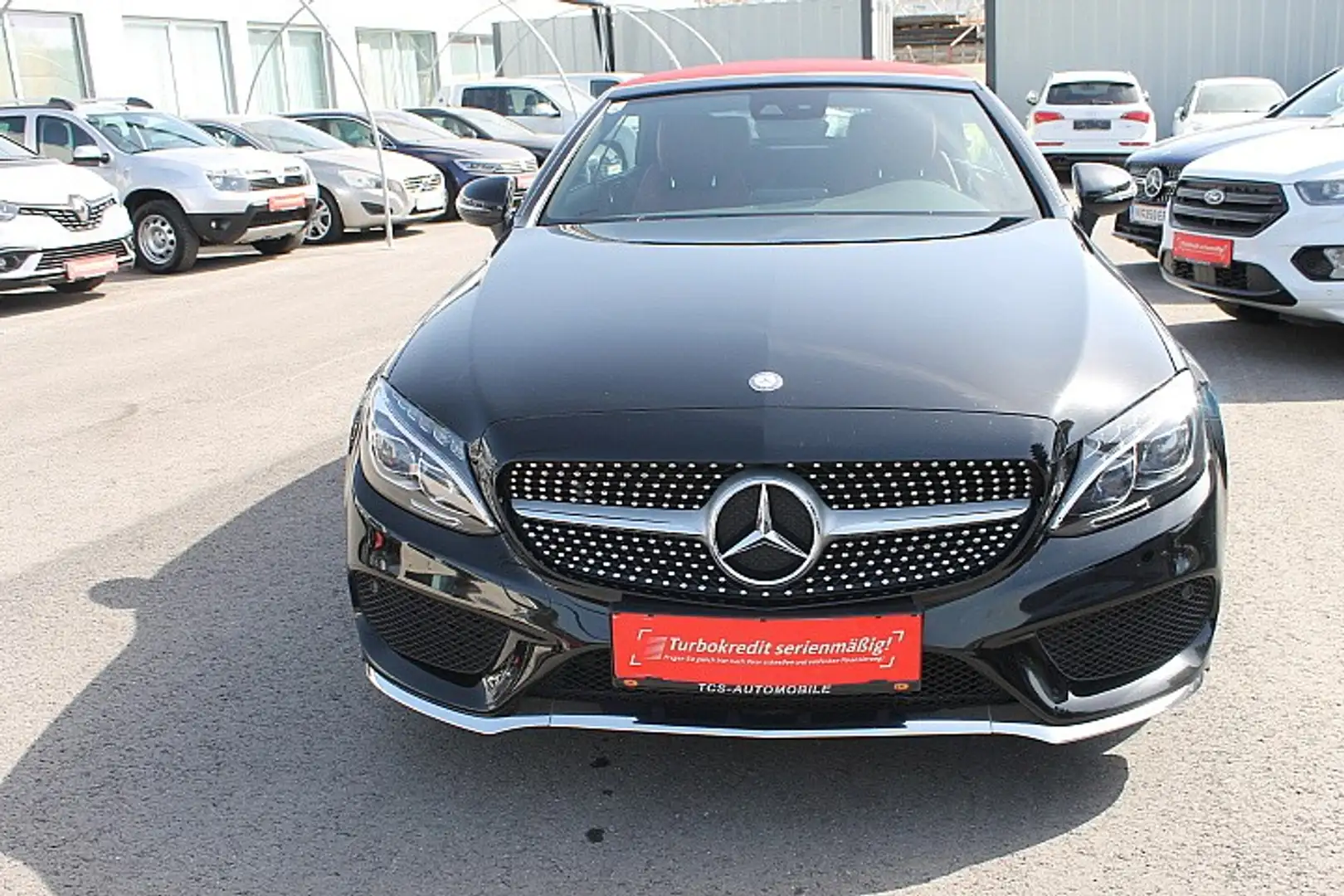 Mercedes-Benz C 400 4MATIC Cabrio Aut. *AMG Style* Schwarz - 2