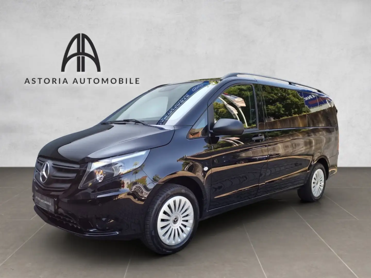 Mercedes-Benz Vito Tourer 116 Pro lang 9-Sitzer PDC RS 3200mm Black - 1
