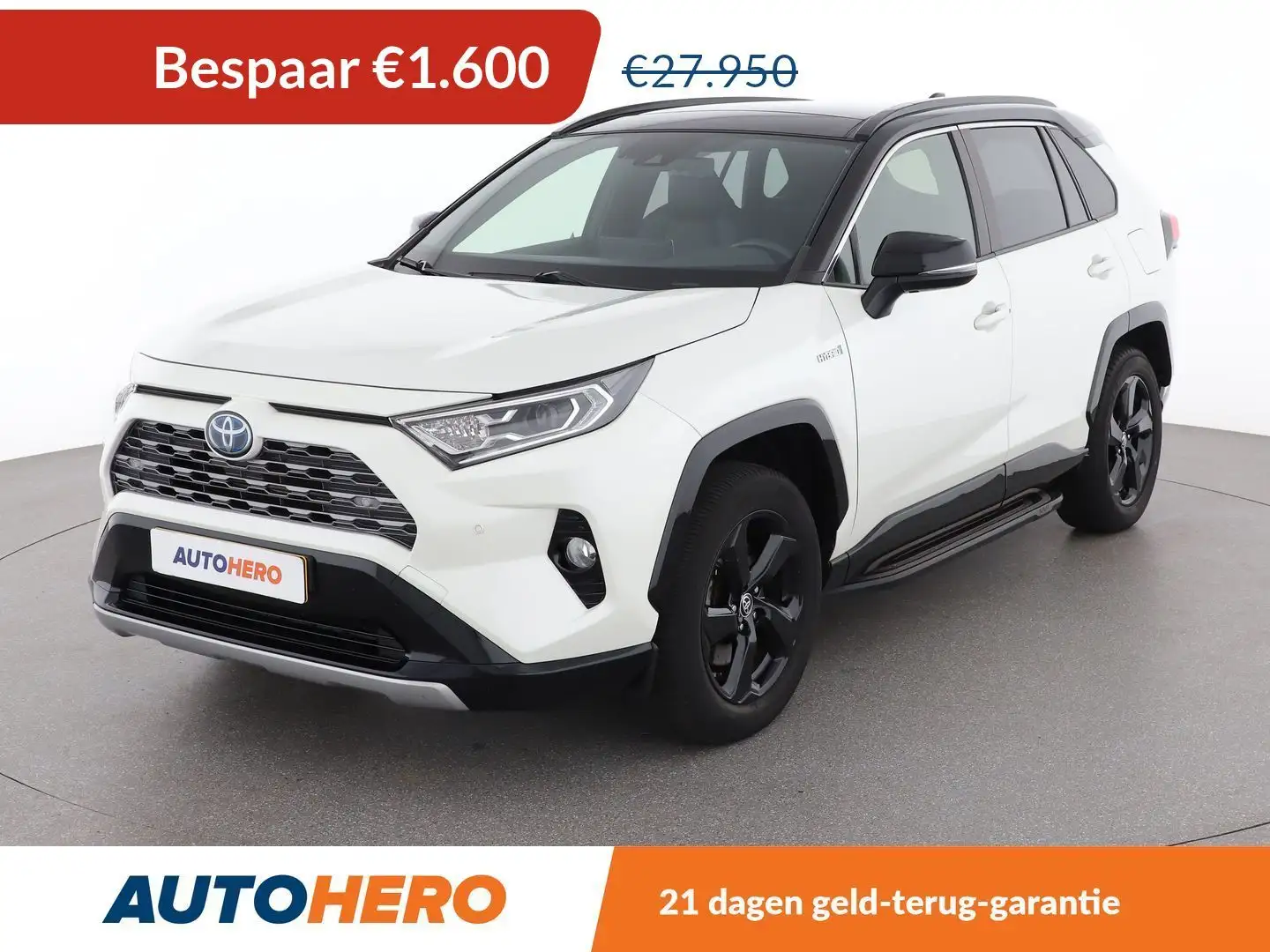 Toyota RAV 4 2.5 Hybrid 4x4 Lounge Blanco - 1