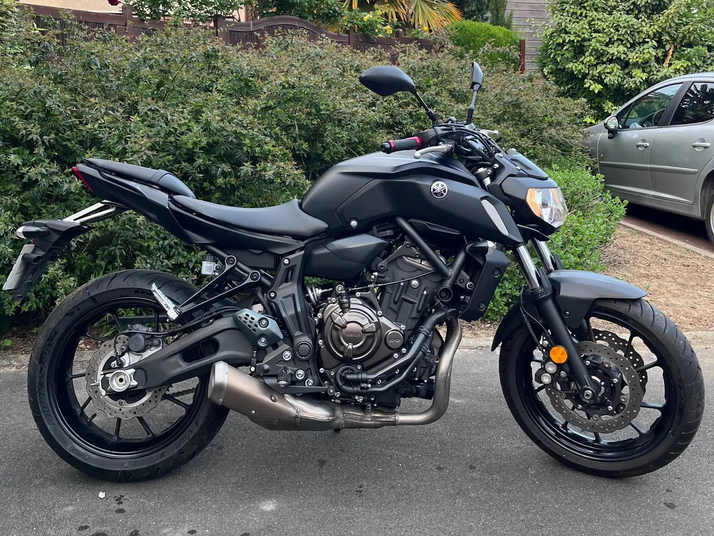 Yamaha MT-07 A2 - 700 ABS 2021 Noir - 2
