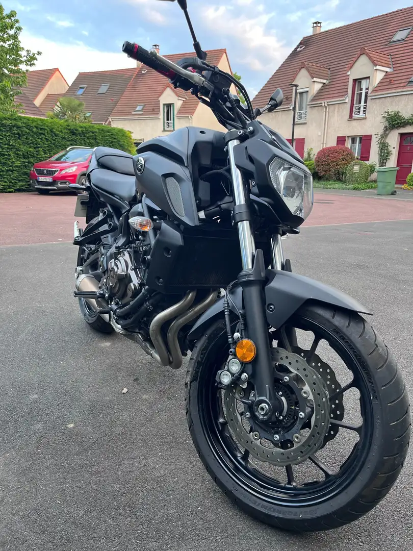 Yamaha MT-07 A2 - 700 ABS 2021 Noir - 1