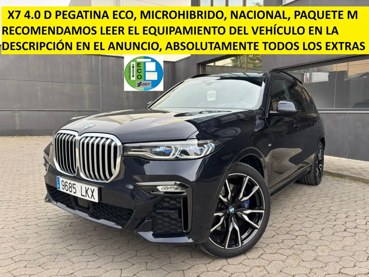 BMW X7 xDrive 40dA Negro - 1