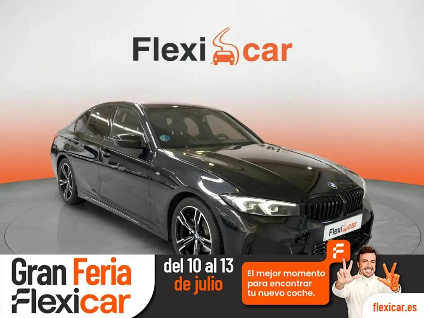 BMW 318 318d Auto. Negro - 1