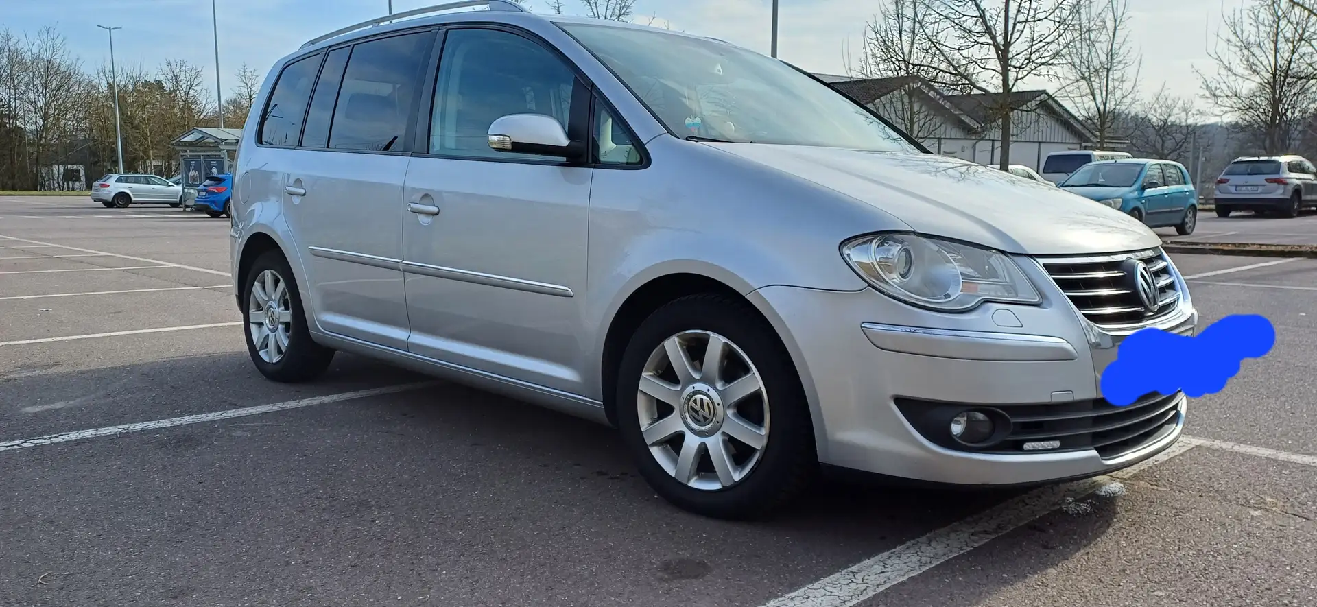 Volkswagen Touran Touran 2.0 TDI Trendline Silber - 2