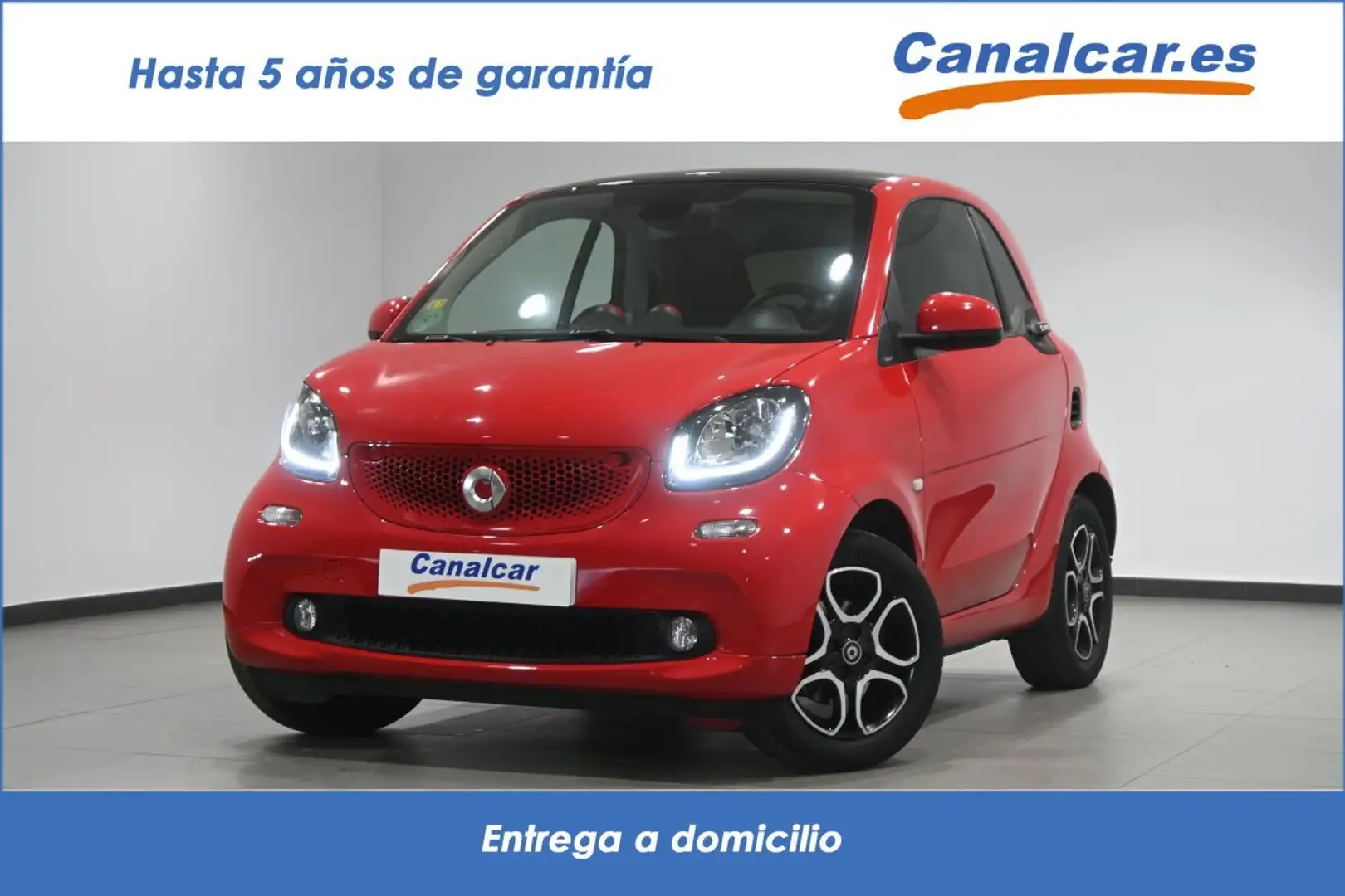 smart forTwo Coupé 52 Rojo - 1