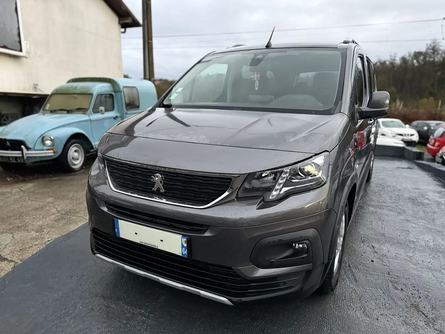 Peugeot Rifter 1.5 BLUEHDI 130CH S\u0026S LONG ALLURE EAT8 Gris - 2