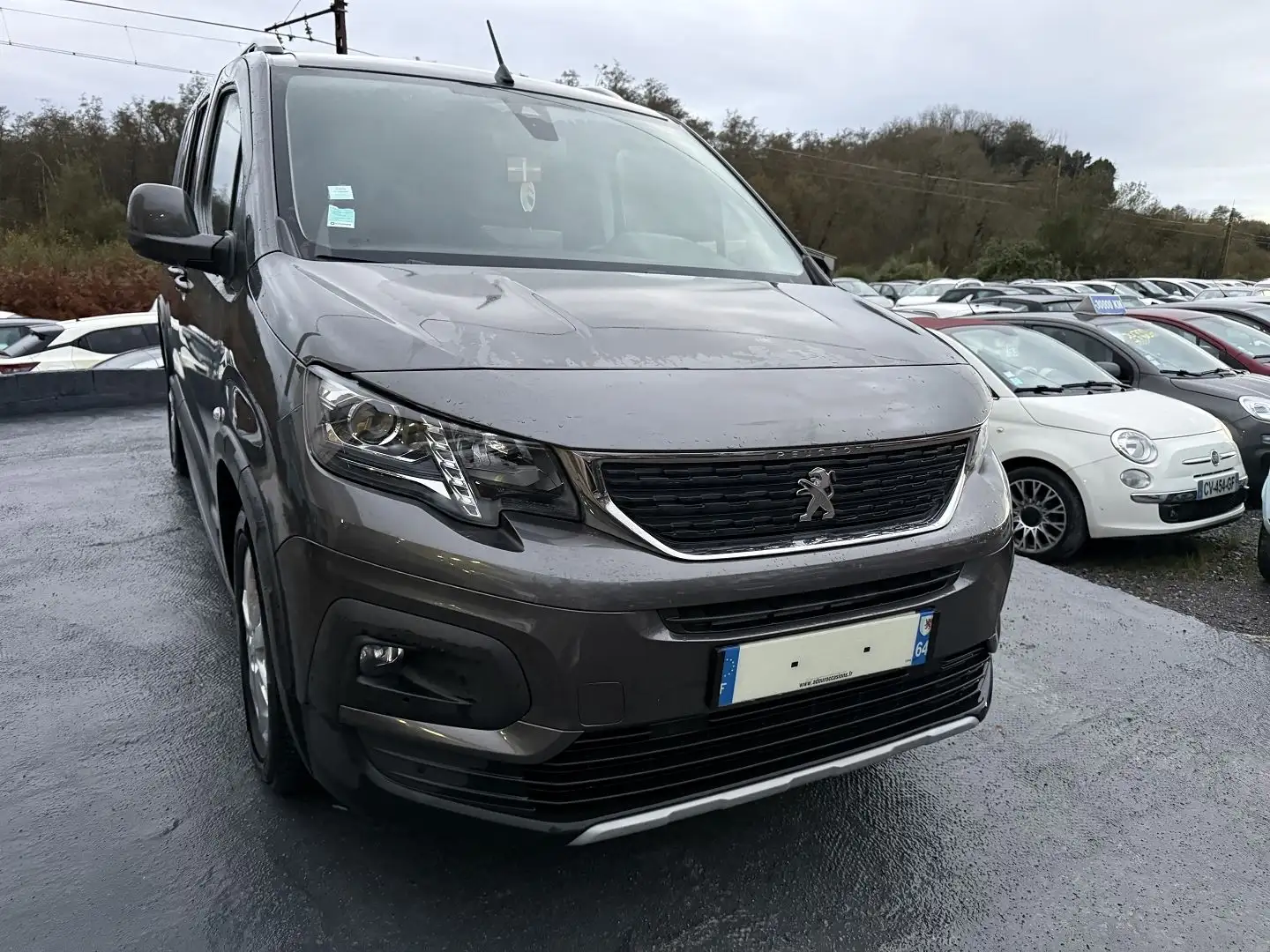 Peugeot Rifter 1.5 BLUEHDI 130CH S\u0026S LONG ALLURE EAT8 Gris - 1