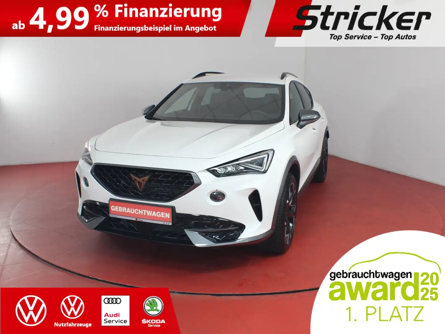 CUPRA Formentor 1.5TSI DSG 239,-ohne Anzahlung Kamera Sitzheizung Weiß - 2
