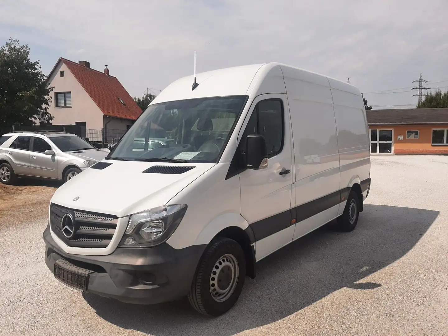 Mercedes-Benz Sprinter Hochdach, 2.Hand,Klima,Standh. Biały - 1