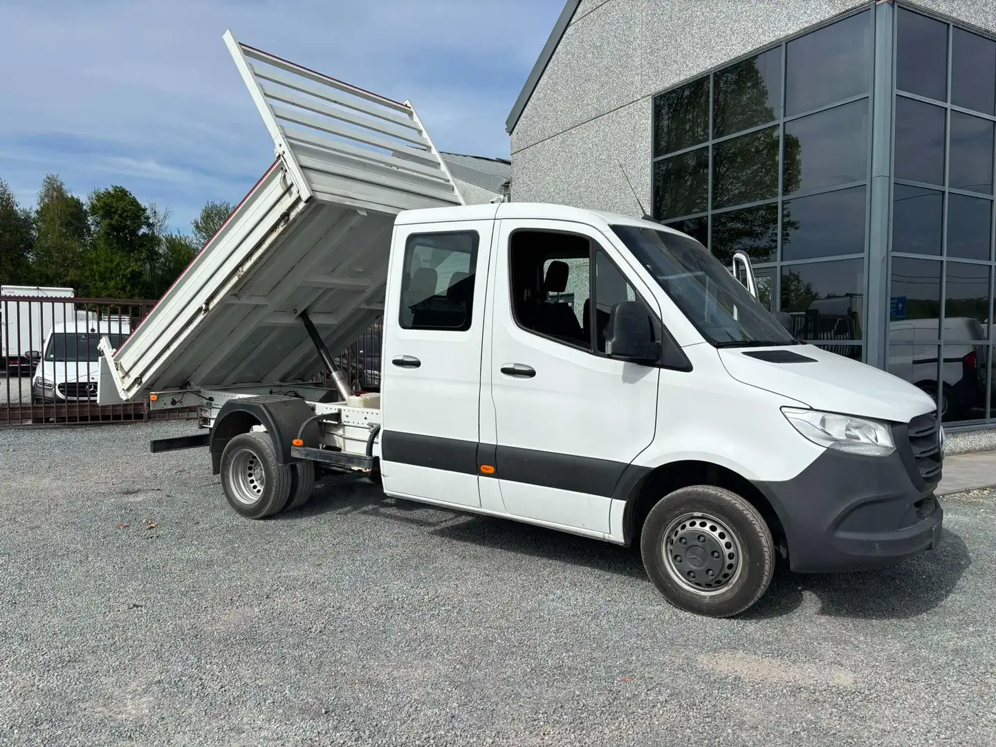 Mercedes-Benz Sprinter 514 CDI - BENNE - 28.500 EUR + TVA/BTW Blanc - 2