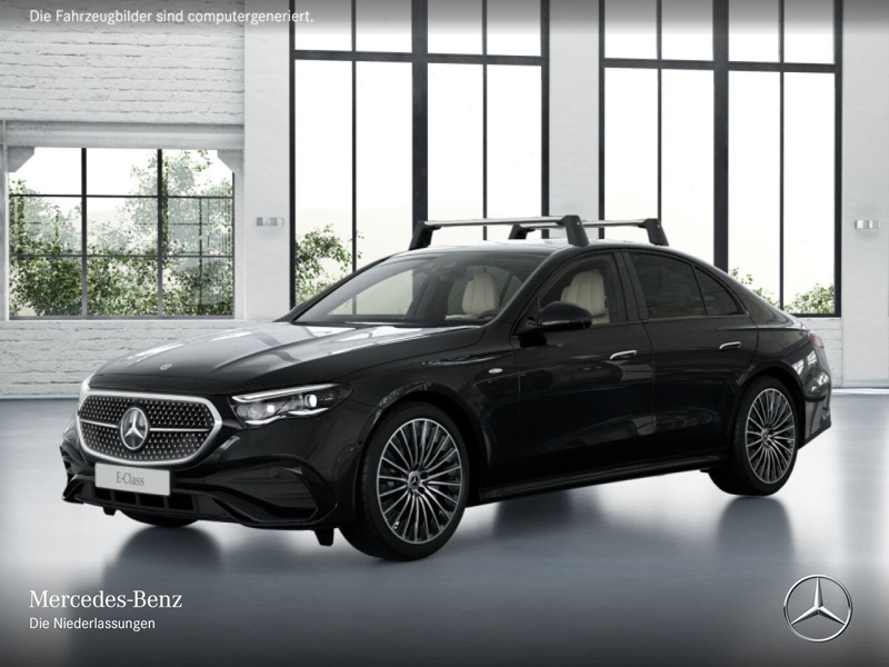 Mercedes-Benz E 400 e 4M Hybrid AMG Fahrass 360° Airmat Pano HUD — photo 14