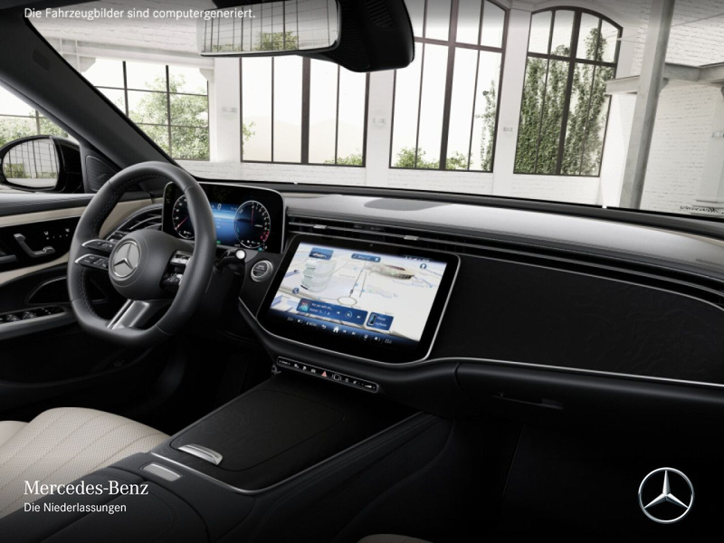 Mercedes-Benz E 400 e 4M Hybrid AMG Fahrass 360° Airmat Pano HUD — photo 11