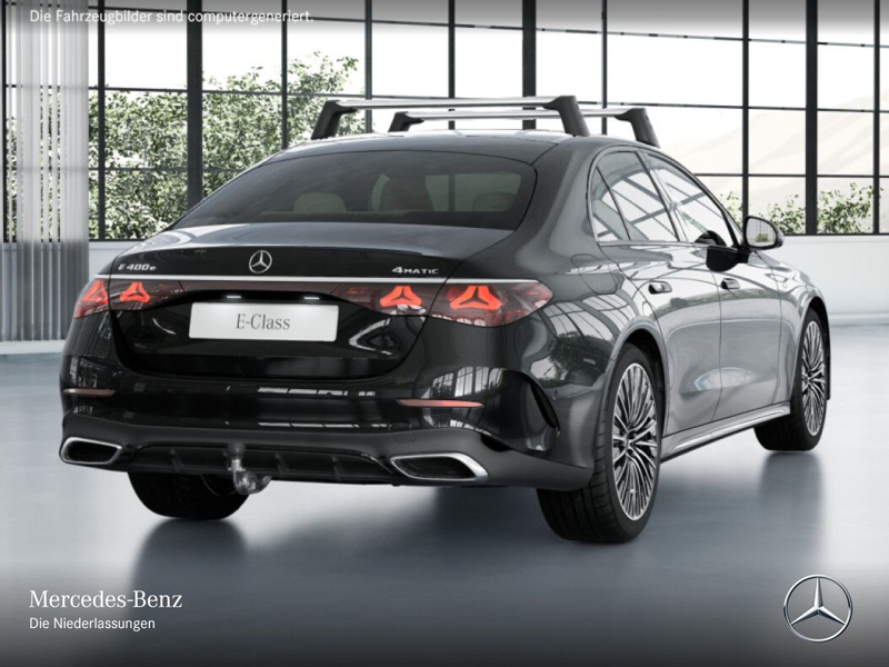 Mercedes-Benz E 400 e 4M Hybrid AMG Fahrass 360° Airmat Pano HUD — photo 5